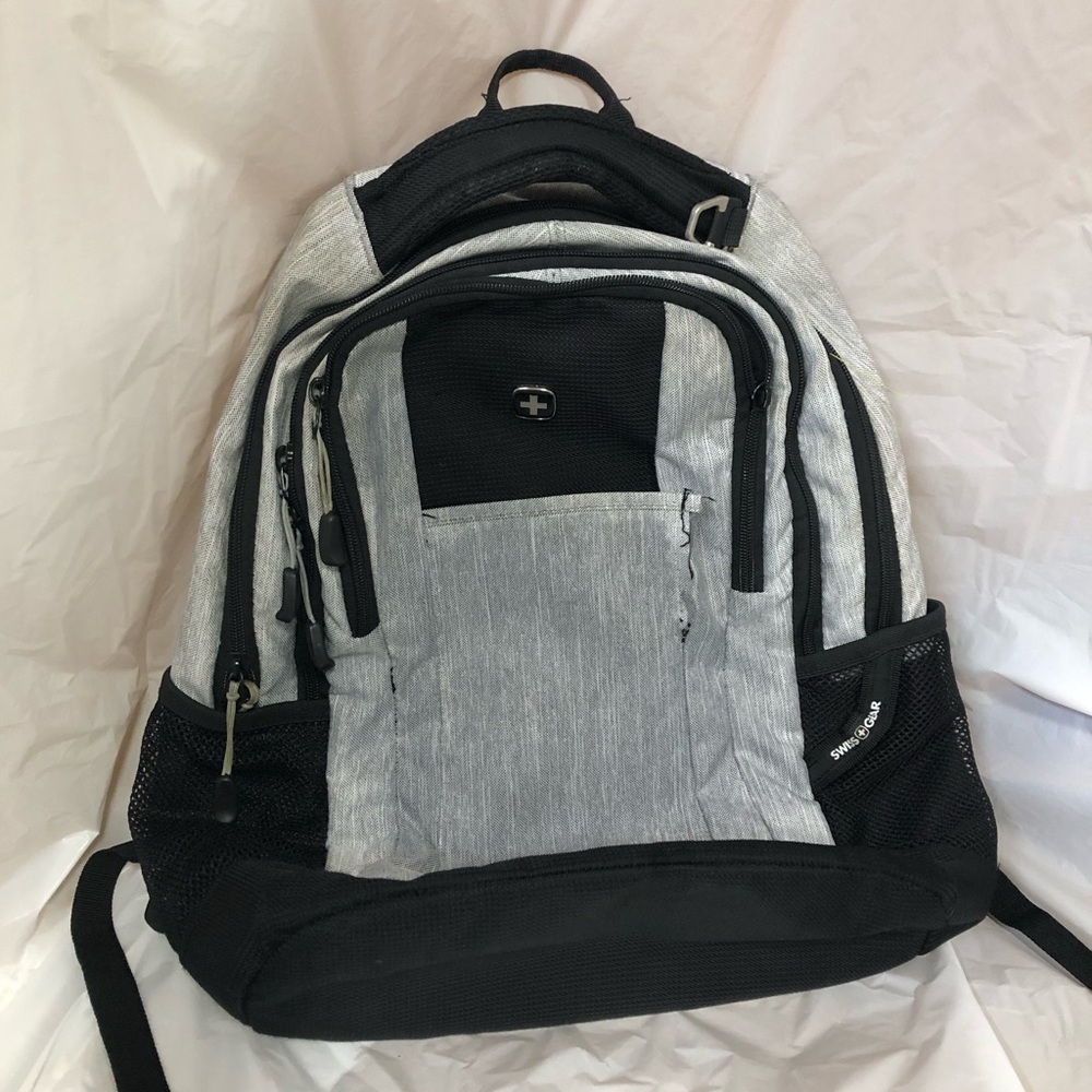 SwissGear Gray and Black Men's Backpack